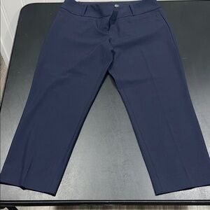 The Limited Dark Blue Drew Fit Trousers